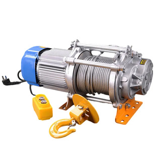 New 1 ton 2 ton mini multi-function crane small household hoist electric hoist aluminum shell hoist