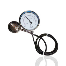 自力式壁挂式液位计盘装式指针液位仪表物位计150MM 毛管长1.5M径