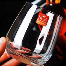 RCR意大利原装进口酒具批发家用水杯高档透亮水晶威士忌杯洋酒杯