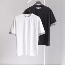 保蝶家 2025新款欧美高端奢侈品男士T恤 时尚大牌男装短袖名牌