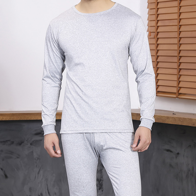남자 가을 겨울용 열 속옷 정장, 소년용 가을 옷, 중년 및 청년용 가을 바지, 바텀 셔츠, 홈 의류, 긴팔 파자마