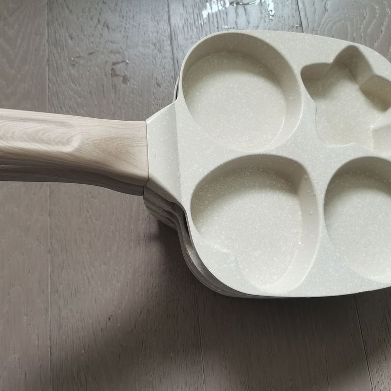 日式麦饭石三合一鸡蛋早餐汉堡平底不粘锅神器牛排家用煎锅平底锅|undefined
