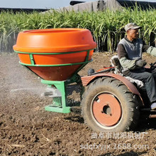 拖拉机车载式撒肥机 农田大面积撒肥料机 塑料桶化肥抛撒机批发