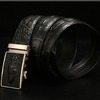 New business fashion trend Personal mature men's leather automatic buckle belt spot Truth manufacturers straight