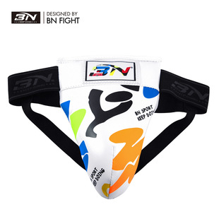 Southeast Asia Amazon Bn New Graffiti Boxing Crotch Protector Kidsren's Sanda Taekwondo Protective Gear Boxing Protective Gear