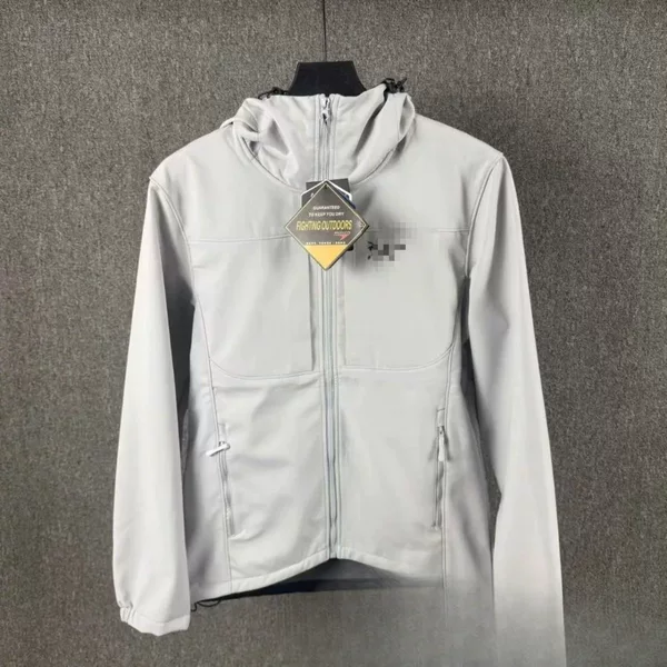 2026 Niao Brand Embroidered Spring and Autumn Hollow-Out New Softshell Jacket for Men and Women, Business Coat, Light Luxury, Thin