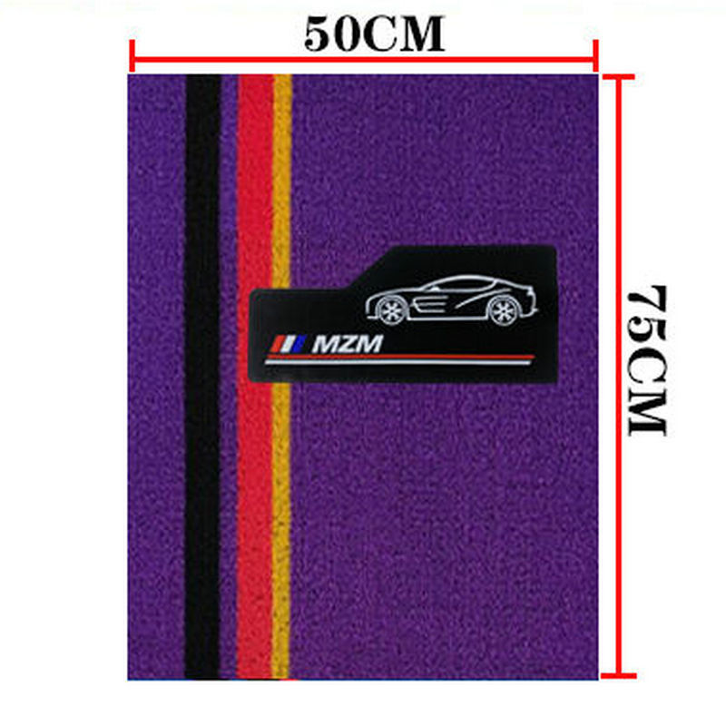 Mat Wear-Resistant – Universal Universal Foot Pad - purple-drivers-side-5075