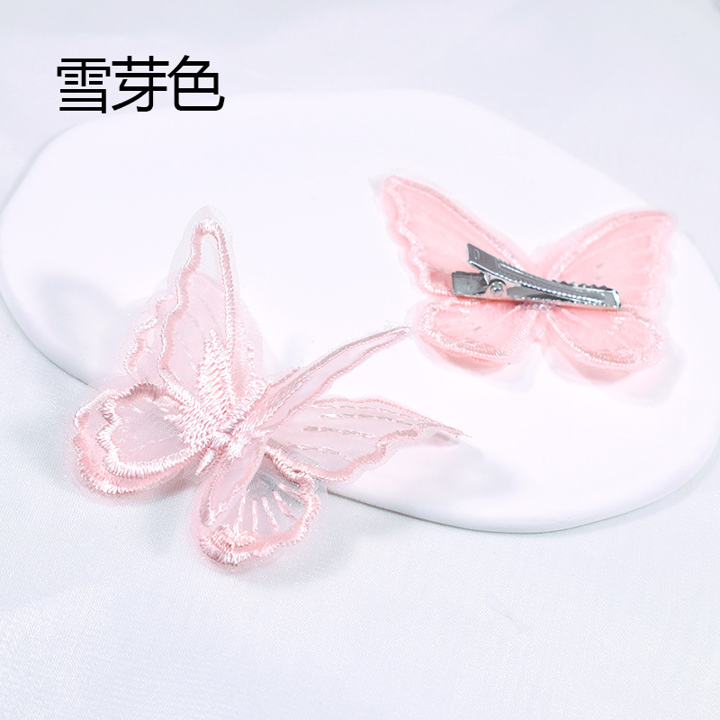 눈꽃봉오리 + 머리핀