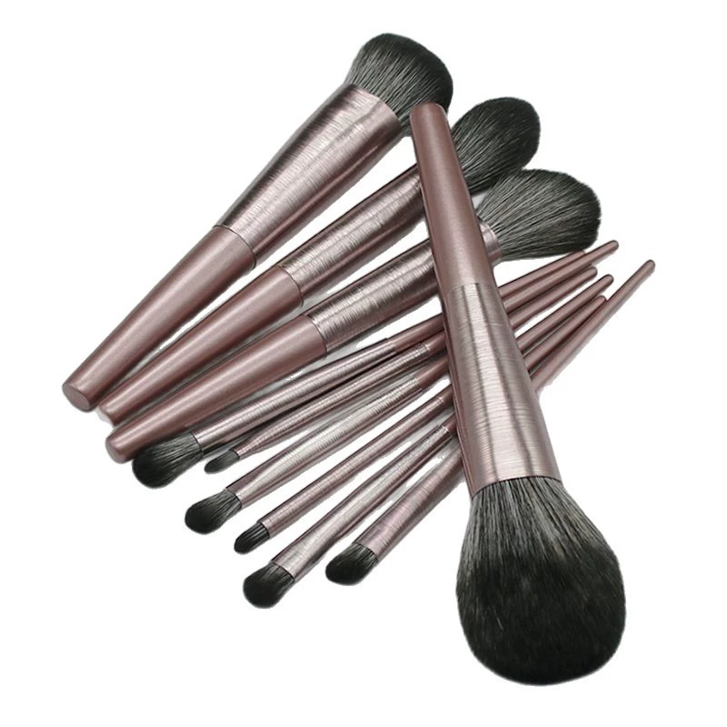 Matte brush, soft face blush, 10 pieces, for beginners