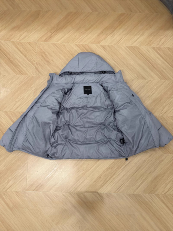 跨境外贸Trapstar冬季连帽男女款虎头标棉服街头嘻哈时尚外套棉服|undefined