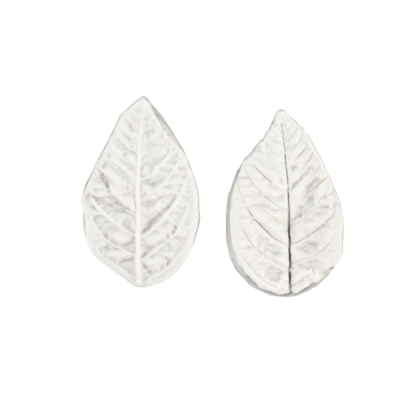 Hojas pétalos de rosa fondant molde de silicona peonía simulación flor AI su azúcar textura de doble cara azúcar flor molde de silicona