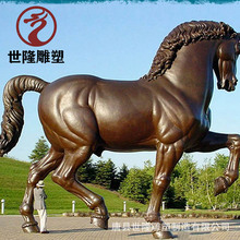 大型铜马户外景观雕塑马踏飞燕铜雕塑铜飞马雕塑唐马雕塑制作