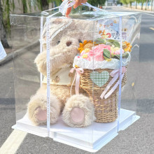 小熊玩偶花束男生生日礼物送女生闺蜜女友毛绒公仔可爱高级感创意