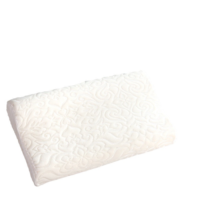 Nackenstütze für Zuhause, wellenförmig, mit langsamer Rückstellkraft, atmungsaktives und komfortables Memory-Schaum-Kissen_voghion.com