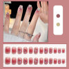 Fake nails, removable nail stickers for manicure, ready-made product