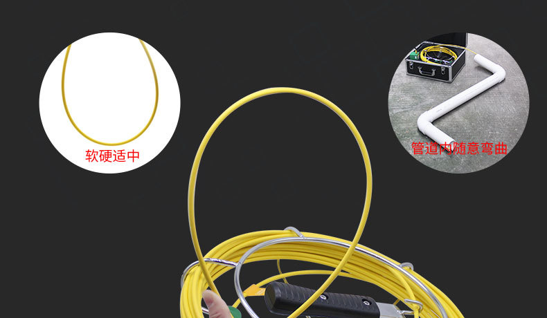 Pipeline Endoscope Industrial Sewer Camera HD Pipe Camera Detector