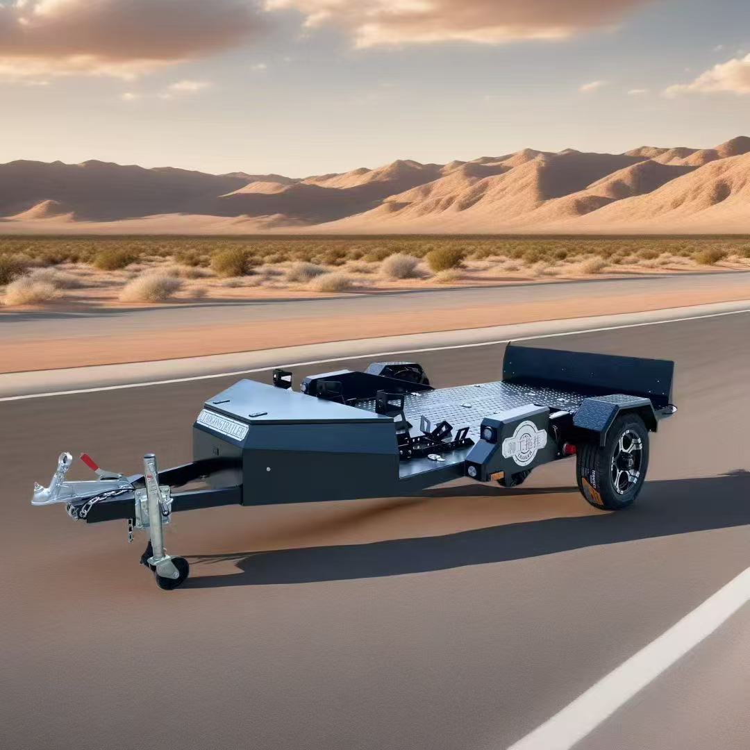 电动升降摩托车拖车，公告总质量695kg，1495kg可选，可上牌|ms