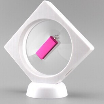 通用u盘包装盒 透明3d弹性薄膜悬浮盒 U盘珠宝首饰悬浮展示包装盒