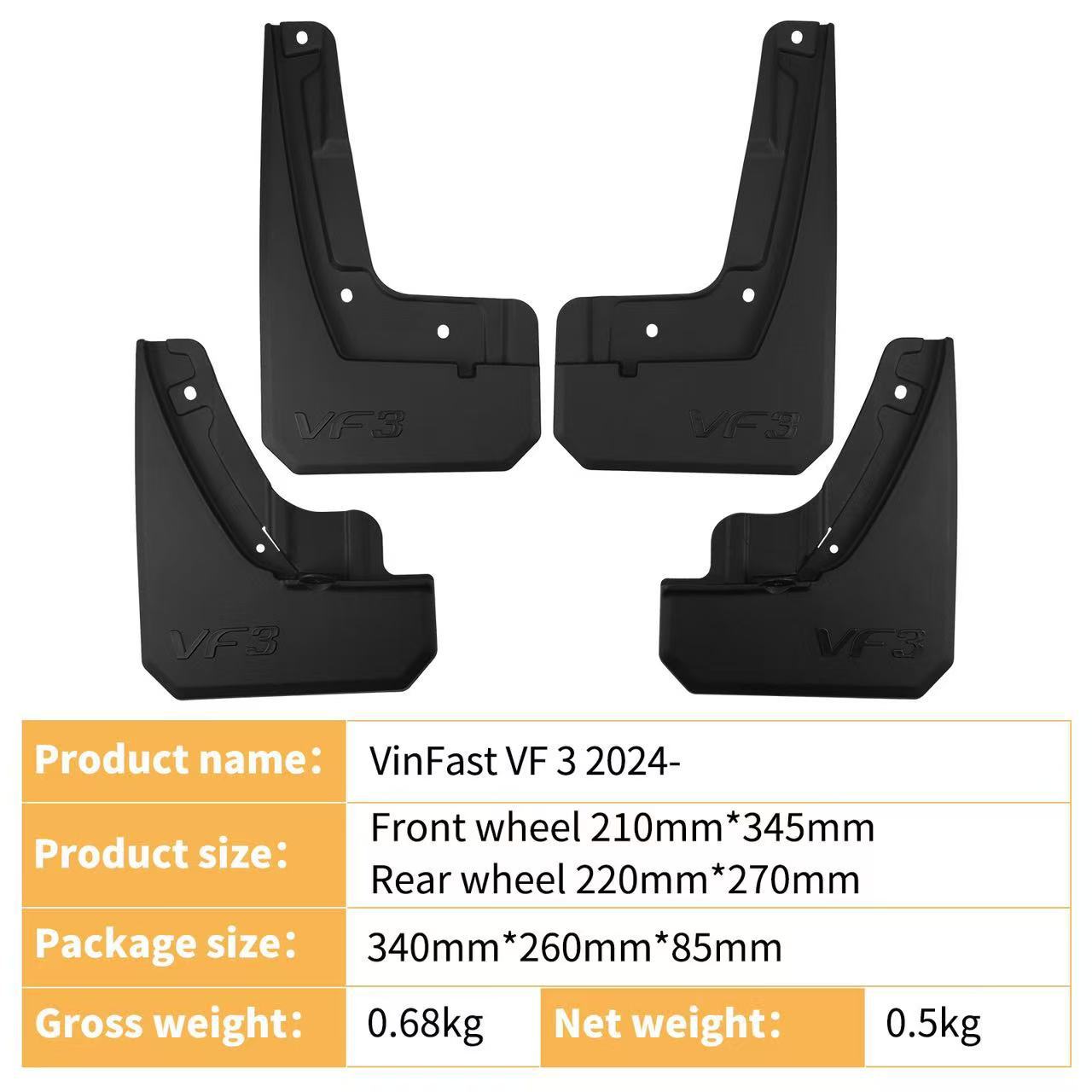 Aplicable a Vietnam VinFast VF3 2024 - 2025 comercio exterior transfronterizo barreras de automóviles