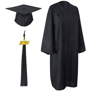 2025 New European and American Bachelor's Uniform Graduation Dress High School College Student Degree Uniform Suit Manufacturer Direct Sales Wholesale