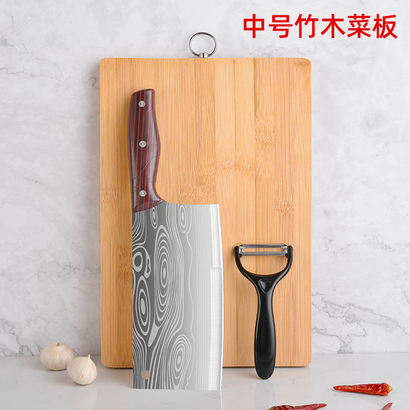 Cuchillo de cocina, cuchillo de cocina de acero inoxidable, cuchillo de cocina de madera, cuchillo de cocina de corte afilado, cuchillo de cocina