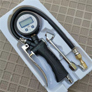 Air Pressure Gauge Tire Pressure Gauge with Inflatable Car Tire Pressure Gauge Digital Display Truck Tire Pressure Monitoring High Precision Starry Sky
