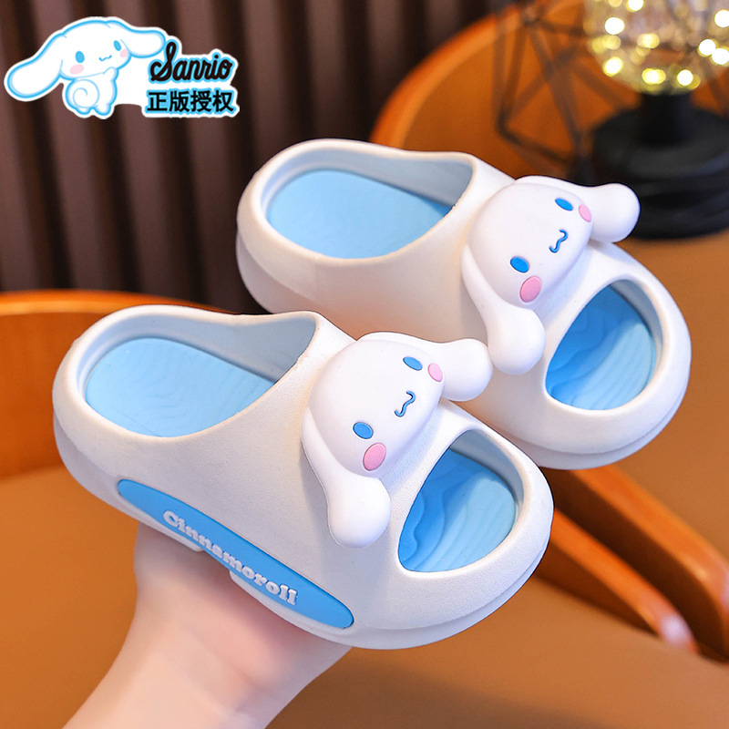 KULOMI verano niños zapatillas antideslizantes para niños y niñas baño interior pisar la sensación de excremento para niños pequeños zapatillas frías para bebés