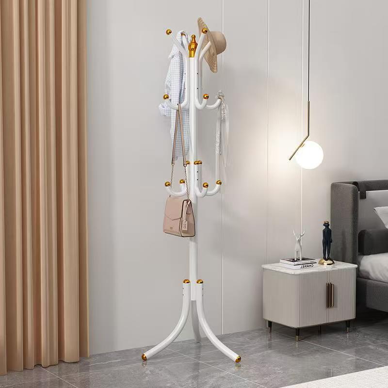Explosión transfronteriza de hierro forjado percha de sombrero colgante de piso percha de ropa para el dormitorio almacenamiento de artículos domésticos simple percha de ropa moderna