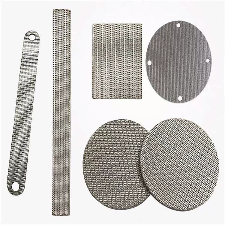 Нержавеющая сталь 304, пятислойный стандартный спеченный фильтр, промышленная вулканизированная пластина, круглый кофейный фильтр, сетка для отделения воды