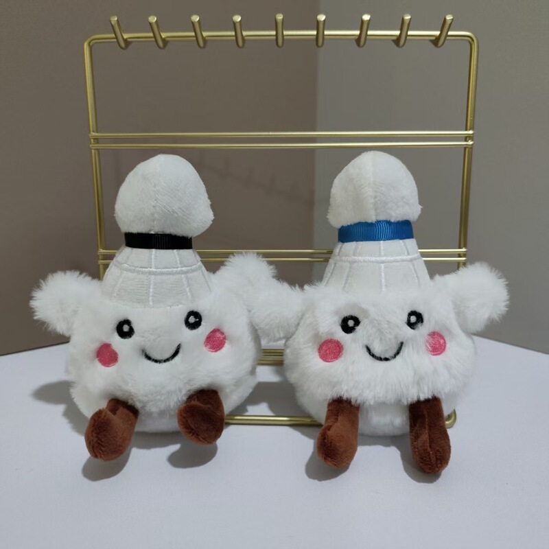 ネットの赤いかわいい萌えバドミントンの小さいペンダントのぬいぐるみの漫画のカバンのペンダントのキーホルダーの人形|undefined