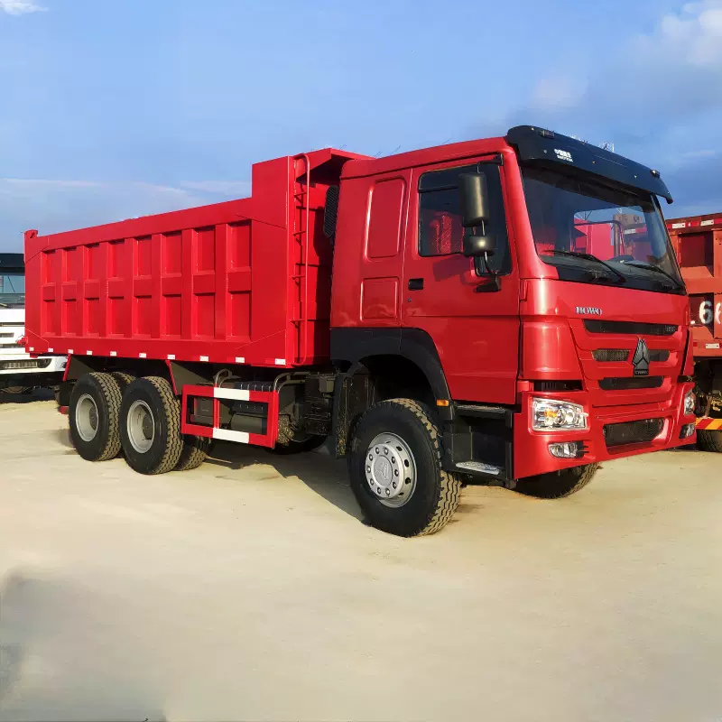 厂家直发重汽豪沃前四后八轮自卸车375马力工程翻斗车重卡自卸车