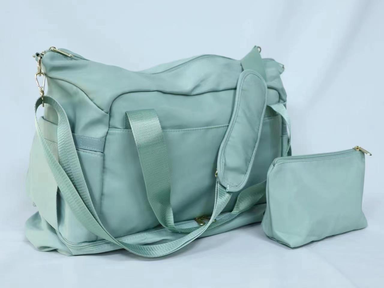 Bolsa de deporte impermeable y transpirable, gran capacidad, separación seco y húmedo, bolso de fitness multifuncional