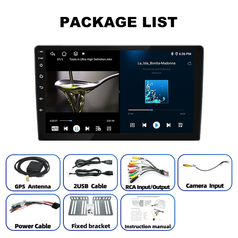 Cross -border car navigation 4G octa -core all Netcom HC8581 wireless CarPlay Auto Android general navigation