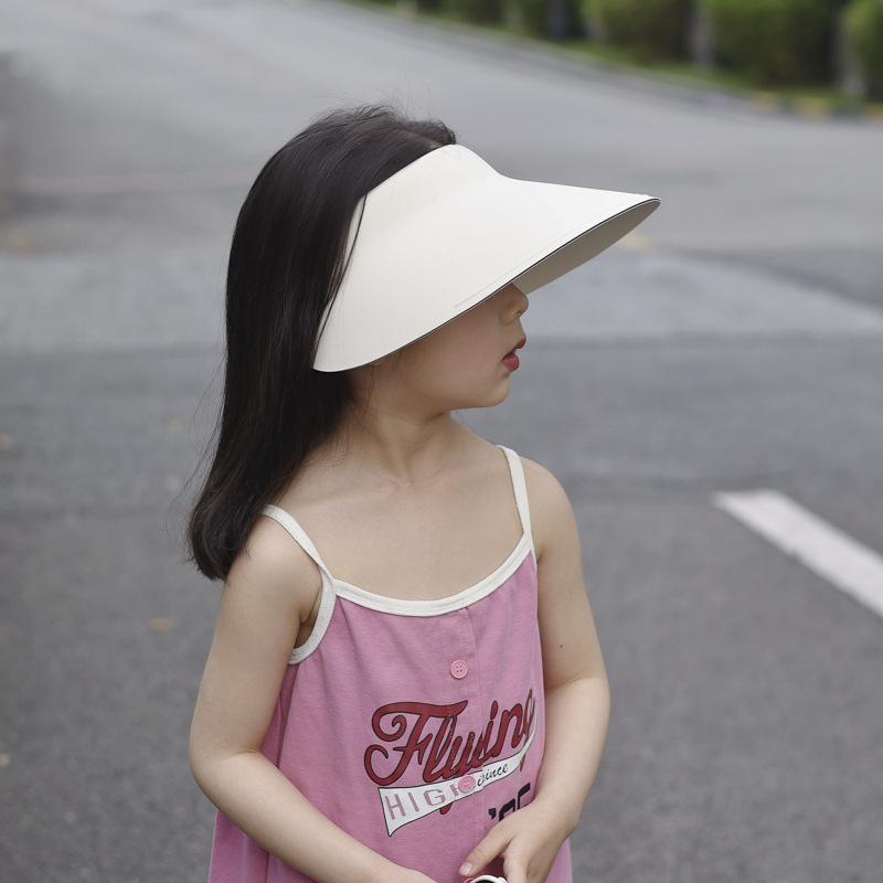 Sombrero de protección solar para niños Sombrero grande al aire libre para niñas Sombrero para el sol de verano Sombrero para el sol de verano para niñas