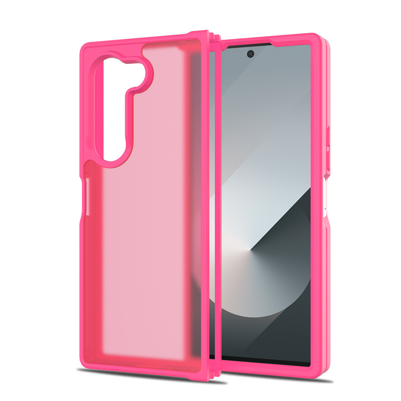 Samsung Galaxy Z Fold7に適した四隅落下防止携帯電話ケース、Fold6折りたたみ式シルバーシールドソフトケース|undefined