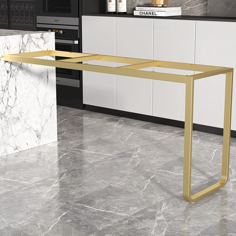 Подвесная односторонняя рама стола, ножка для бара, перевернутая опора для стола, ножка для стола, кронштейн для полки, железный кронштейн для ног обеденного стола