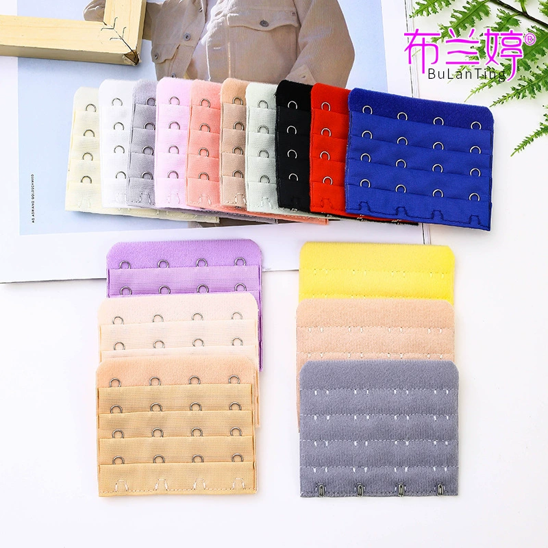 Бюстгальтер с удлиненной пряжкой Четыре ряда Нижнее белье с четырьмя пряжками с удлиненной пряжкой Пряжка для бюстгальтера Аксессуары с пряжкой Пряжка с удлиненным поясом Женщины