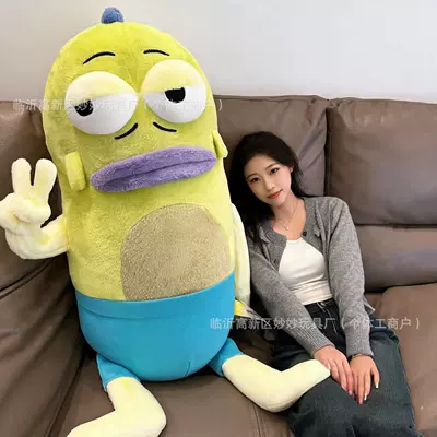 New SpongeBob plush toy, ugly-cute passerbysting fish, Bikini Bottom character creative doll, pillow, children's toy (Oyuncaq yastıqlar) - passerby-fish-45cm
