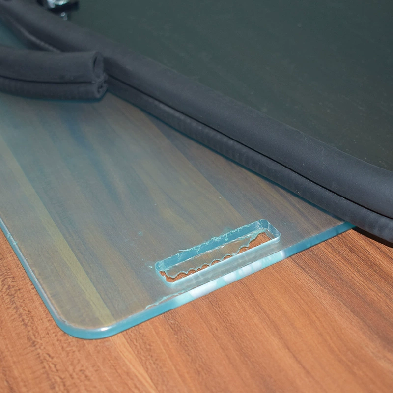 Off-road beach glass anti-static electric transparent plastic light panel