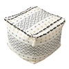 Fabric printing cluster hills sitting pier cushion cushion modern minimalist square pier enters the door and stepping on a stool, children change shoes and sit on the pier