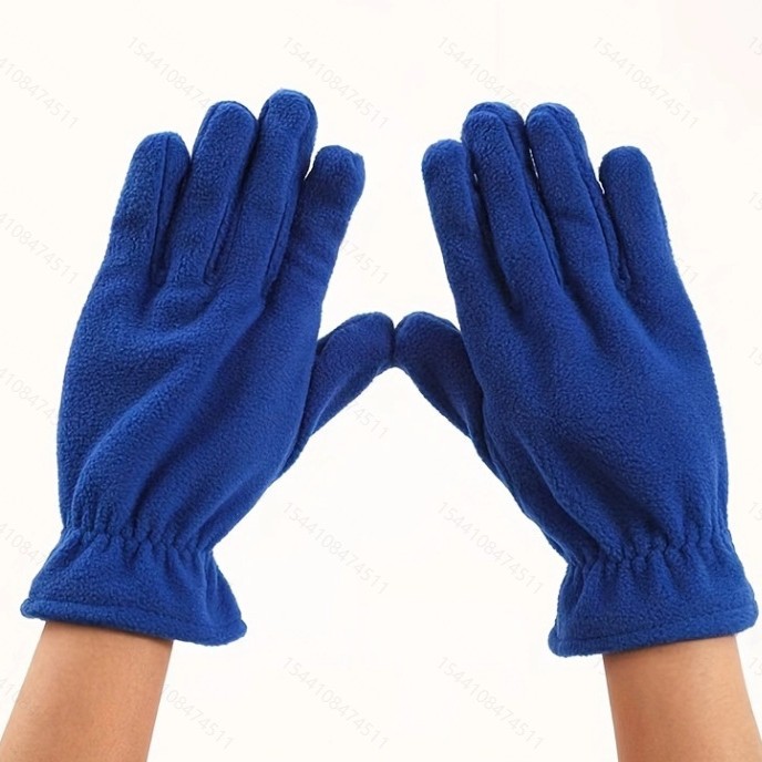 Hombres y mujeres clásicos ciclismo al aire libre montañismo vellón polar de alta calidad a prueba de frío productos calientes transfronterizos guantes cálidos y resistentes al desgaste