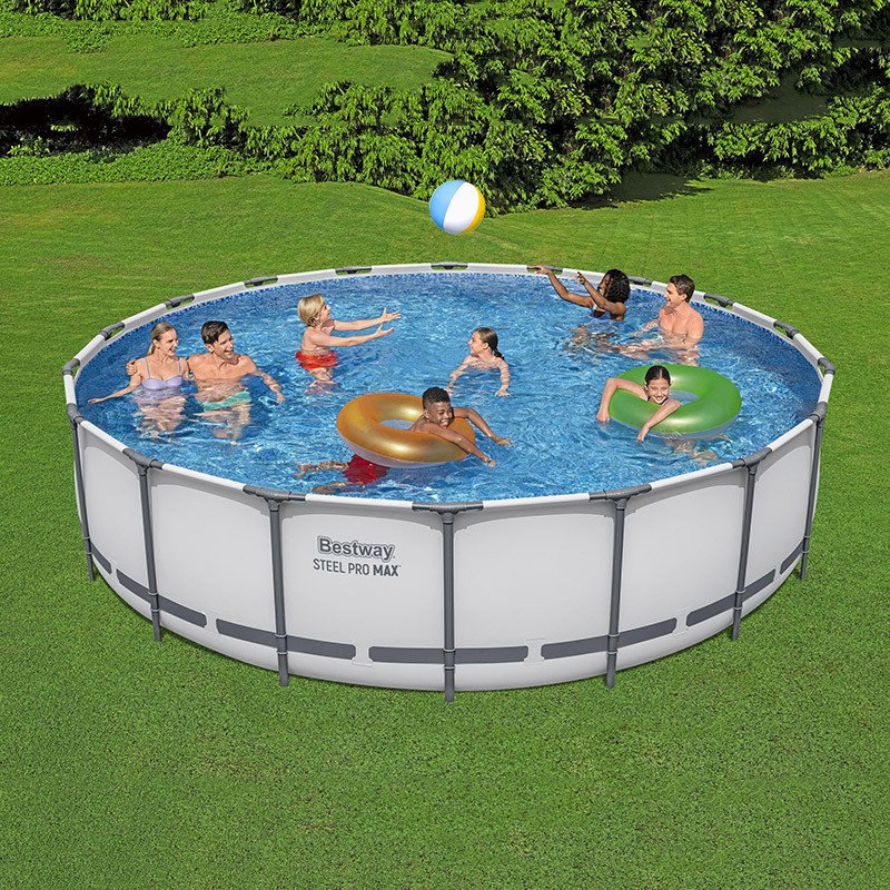 Bestway round adult bracket pool outdoor large children bracket pool fish pond family swimming pool