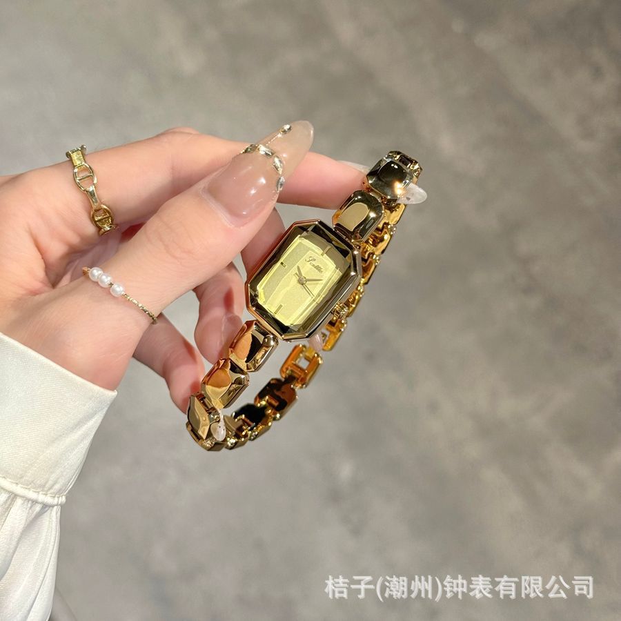 Scottie詩高迪9610h小方糖軽豪華女性サラリーマンビジネスファッション角型石英腕時計