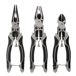 Cross-Border Factory Vise, Wire Pliers, Multi-Functional Oblique Hole Pliers, Cutting Pliers, Household Needle-Nose Pliers, Hardware Tools 3-Piece Set