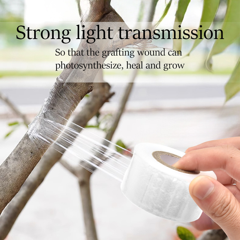 película de injerto de árboles frutales injerto especial película autoadhesiva no desmontable película de enrollamiento de cinta adhesiva de jardín envoltura película plástica cinta de cinta de película