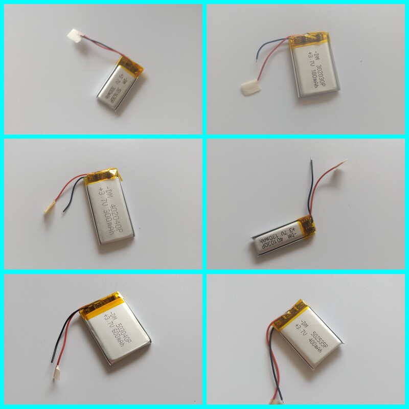 Small Lithium Battery 3.7V Soft Pack Polymer Bluetooth Headset Driving Recorder 3.7V Large Capacity Battery Core