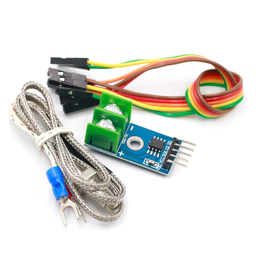 MAX6675 K-type thermocouple module temperature sensor code temperature can measure 1024 degrees
