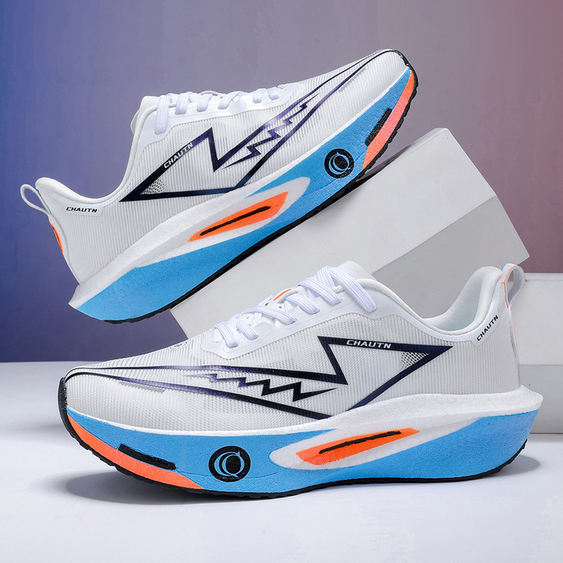 Tenis Ultraligeros de Corte Bajo para Correr de Malla Textil y Suela de Caucho, Transpirables y Amortiguados image 9