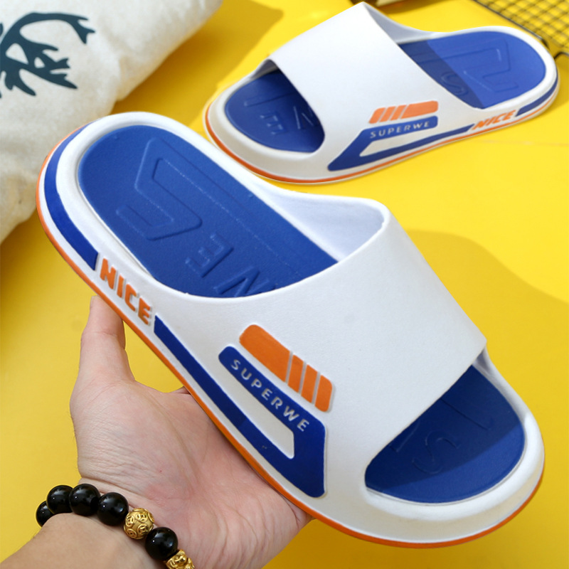 New men's outdoor slippers, summer fashion sports indoor household anti-slip slippers for couples