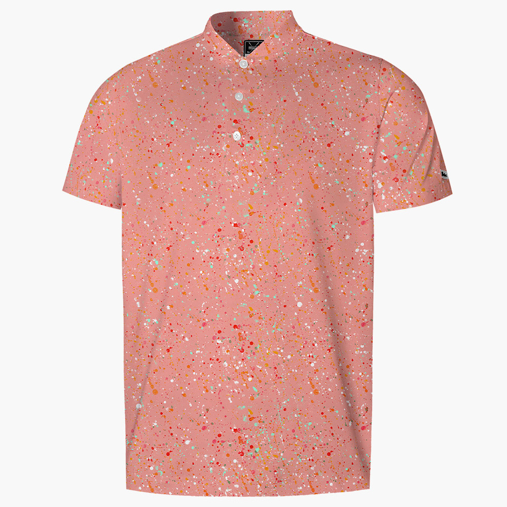 Customized High Quality Short Sleeve Large Size Men's Golf Sunscreen High-Grade Polo Shirt Short Sleeve Sportswear Quick Dry Top